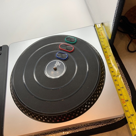 Vintage DJ Hero XBOX 360 Wireless Turntable Controller Untested AS IS For Parts - Picture 15 of 16